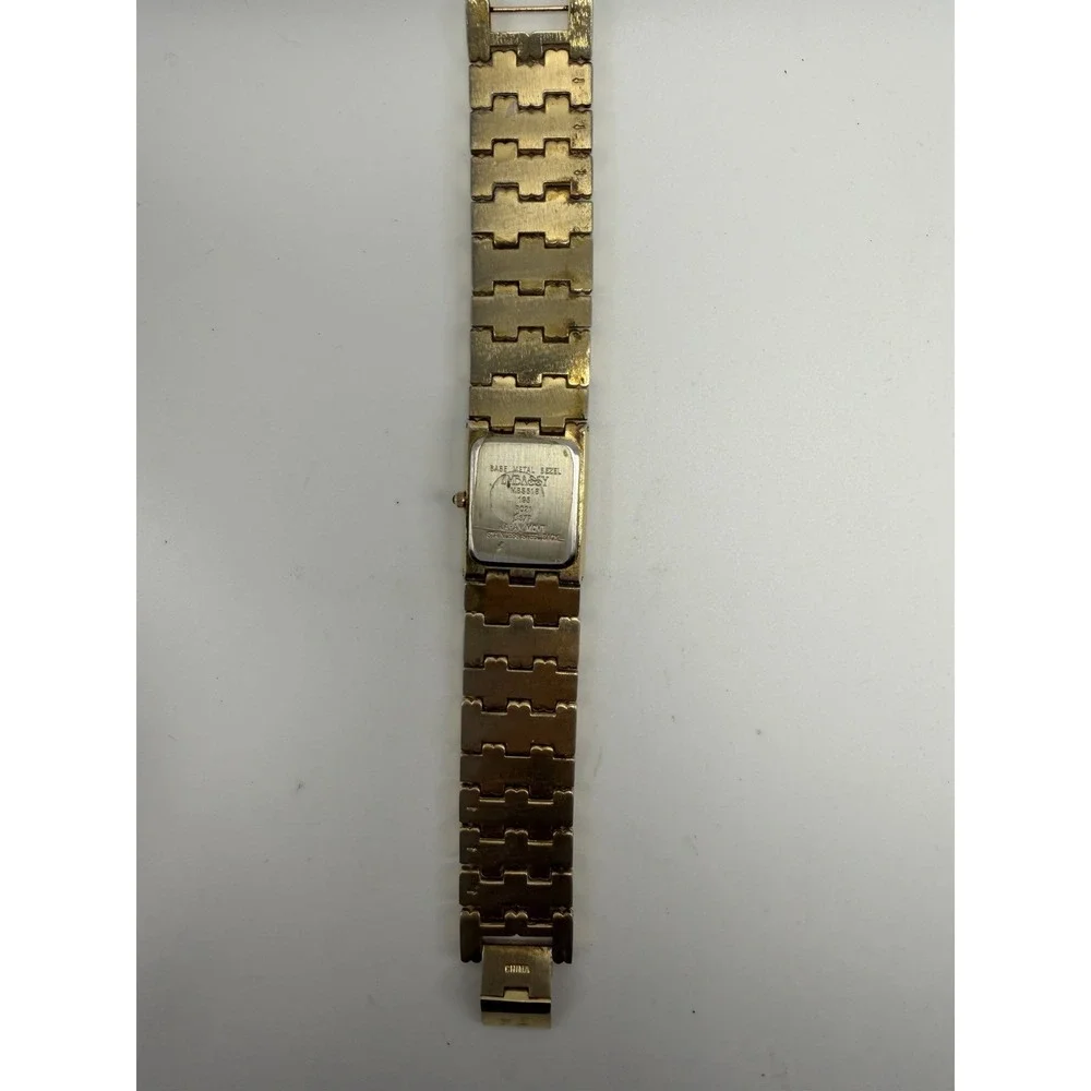 Embassy MBS518 New Battery‎ Mens Tank Watch 27MM 7.75